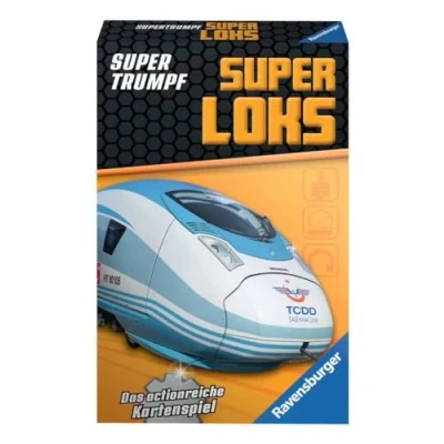 Abbildung von Ravensburger Kartenspiel, Supertrumpf Superloks 20697, Quartett und Trumpf Spiel für Technik Fans ab 7 Jahren