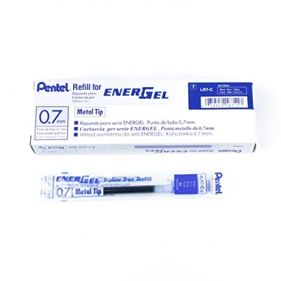 Abbildung von Liquid Gel Nachfüllmine Metallspitze, Blau, 0,35 mm Strichstärke, 0,7 Kugelspitze