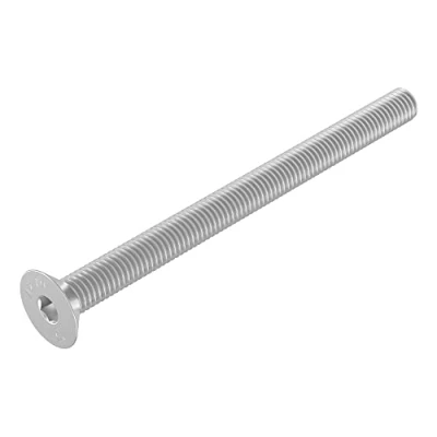 Abbildung von SECCARO Senkschraube M6 x 80 mm, Edelstahl V2A VA A2, DIN 7991 / ISO 10642, Innensechskant, 20 Stück