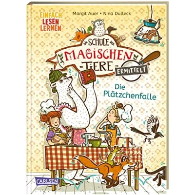 Abbildung von Die Schule der magischen Tiere ermittelt 6: Plätzchenfalle: Einfach Lesen lernen Mit Eisbär Detektiv Murphy und den Tieren macht Spaß (6)