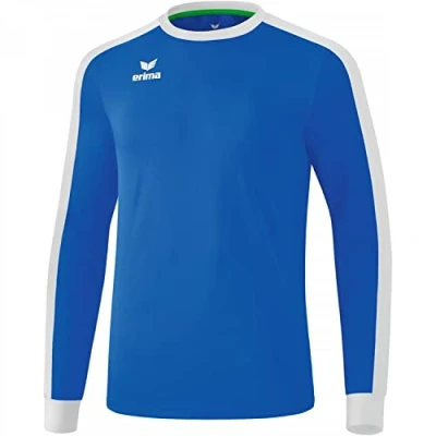 Abbildung von Erima Unisex Kinder Retro Star Trikot Langarm, New Royal/Weiß, 152 EU