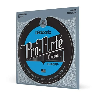 Abbildung von D&#039;Addario Gitarrensaiten Konzertgitarre Akustikgitarre Akustik Gitarre Saiten Classical Guitar Strings EJ46FF Pro Arte Carbon