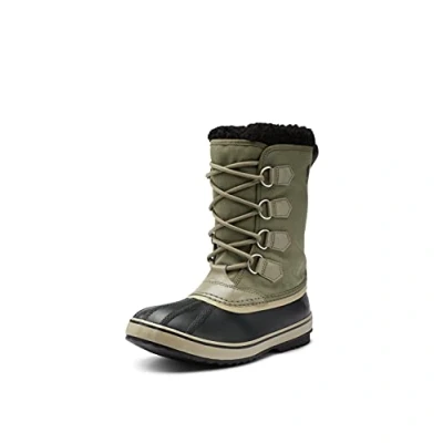 Abbildung von Sorel 1964 PAC NYLON WATERPROOF Schneestiefel für Herren, Grün (Sage x Dark Moss), 42.5 EU