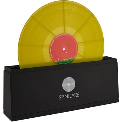 Abbildung von SPINCARE Schallplatten Reinigung für 18 25 30 cm Vinyl Reinigungssystem mit Reinigungslösung Mikrofasertüchern Waschschüssel Zubehör Reinigt 500 LPs