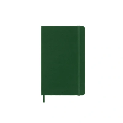 Abbildung von Moleskine Klassisches Blanko Notizbuch Hardcover mit Elastischem Verschlussband Farbe Myrte Grün Größe A5 13 x 21 240 Seiten