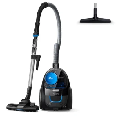Abbildung von PHILIPS PowerPro Compact Staubsauger ohne Beutel, Serie 3000, 99,9% Staubaufnahme*, 900 W, PowerCyclone 5, Allergy H13 Filter, FC9331/09