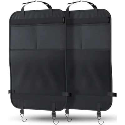 Abbildung von LIONSTRONG® Auto Organizer Kinder Rücksitz [wasserdicht] Rückenlehnenschutz Autositz Sitzschutz Rückenlehne Basic