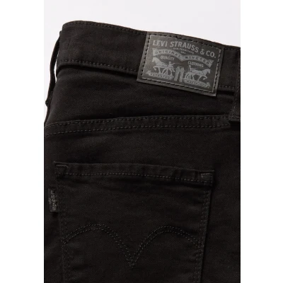 Abbildung von Levi&#039;s 314 Shaping Straight Jeans Leg, Damen, Größe: 28x30, Soft black