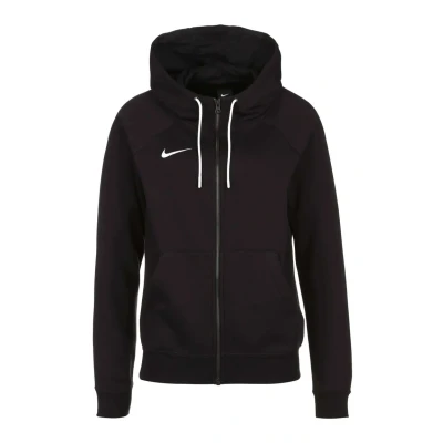 Abbildung von Nike Damen Nk Flc Park20 Fz Hoodie Sweatshirt, Black/White/White, L EU