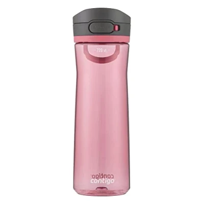 Abbildung von Contigo Jackson Trinkflasche, große BPA freie Wasserflasche, 100% auslaufsicher und spülmaschinenfest, Outdoor Sportflasche für Fahrrad, Joggen, Wandern, Arbeit, Schule, 720 ml