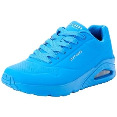 Abbildung von Skechers Herren UNO Stand ON AIR Sneaker, Blue Durabuck/Mesh, 42.5 EU