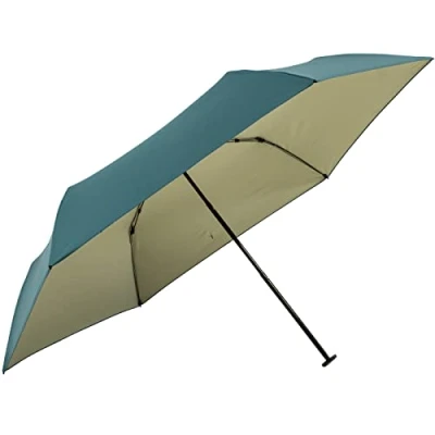Abbildung von Doppler Zero extrem Leichter Mini Damen Taschenschirm UV Schutz Ultra Sun blau Ivory