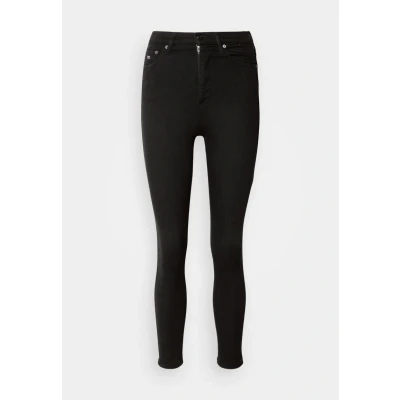 Abbildung von Tommy Jeans Sylvia Skinny Fit, Damen, Größe: 26x28, Denim black