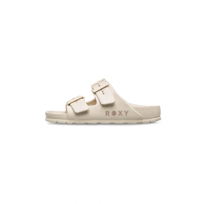 Abbildung von Roxy Kattie Pantolette flach, Damen, Größe: 37, Taupe Schuhe