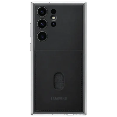 Abbildung von Samsung Frame Cover Schwarz Galaxy S23 Ultra