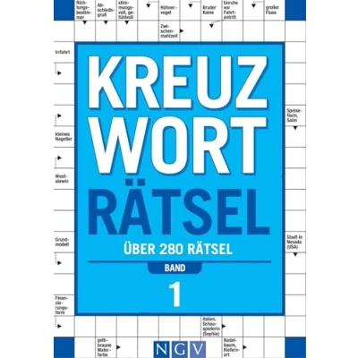 Abbildung von Kreuzworträtsel Band 1: Über 280 Rätsel I Perfektes Geschenk für Rätselfreunde und Denksport Begeisterte