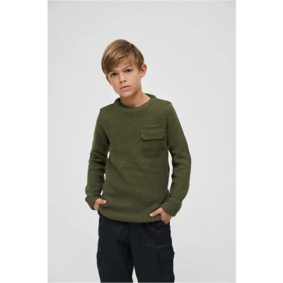 Abbildung von Brandit Sweatshirt für Kinder, Größe: 134/140, Olive