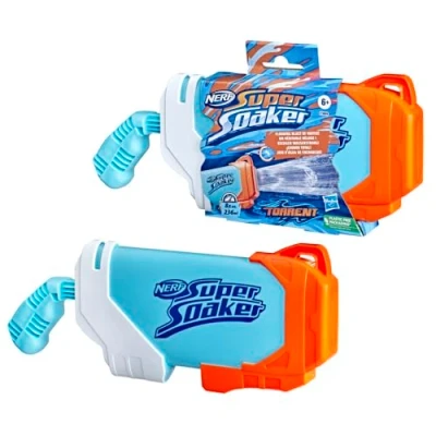 Abbildung von Nerf Super Soaker Torrent Water Blaster, Pump and Fire a Giant Jet of Water, Outdoor Battles, Multi Colour, One Size, F3889