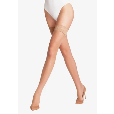 Abbildung von FALKE Damen Stay Ups Shelina 12 DEN W Stu ultra transparent einfarbig 1 Paar, Hautfarben Sun 4299, S
