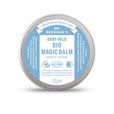 Abbildung von Dr. Bronner ́s BIO Magic BALM 60G Körperbalsam, Damen, Größe: 60 g, Baby mild