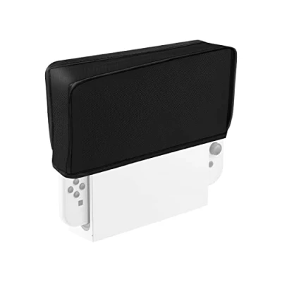 Abbildung von Mcbazel NS Switch Staubschutzhülle Spritzwasserdichtes Cover für die Switch/Switch OLED Schwarz