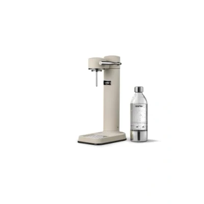 Abbildung von Aarke Carbonator 3, Premium Wassersprudler aus Edelstahl mit Flasche, Sand Finish