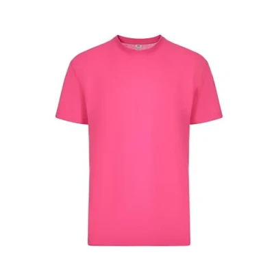 Abbildung von Mukua Unisex Derby, Camiseta Poliéster Tacto Algodón Unterhemd, Fluoreszierend rosa, M