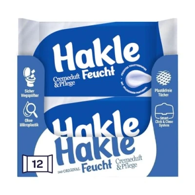 Abbildung von Hakle Feucht Cremeduft &amp; Pflege 12 Packungen