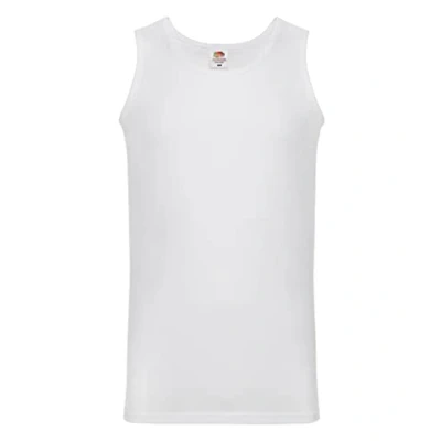 Abbildung von 5 er Pack Fruit of the Loom Herren Tank Top Athletic Westen T Shirt weiß Gr.XXL