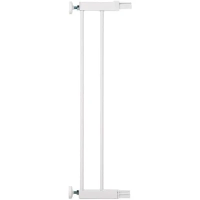 Abbildung von Safety 1st 14 cm Torverlängerung mit Easy Auto Close, Flat Step Baby Gates, Treppentorverlängerung, 6 Monate bis 2 Jahre, Weißmetall (Metallic)