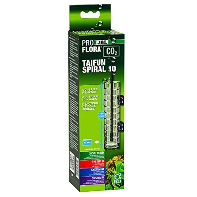 Abbildung von JBL PROFLORA CO2 TAIFUN SPIRAL 10, Reaktor, Für Süßwasser Aquarien bis 400 l, Inkl. Schlauch