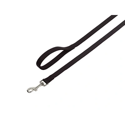 Abbildung von Nobby Leine Classic, schwarz L: 120 cm, B: 10 mm, 1 Stück