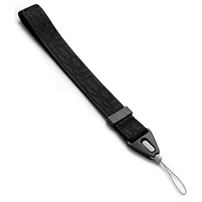 Abbildung von Ringke Hand Strap Universale Handschlaufe Trageschlaufe Kompatibel mit Meisten Handyhülle, Schlüssel, Kamera und Mehr Lettering Black 2