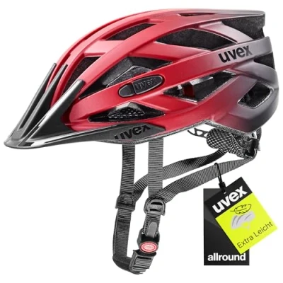 Abbildung von Uvex Allround Touren Sport Fahrradhelm i vo CC red Black matt GR:52 57 cm
