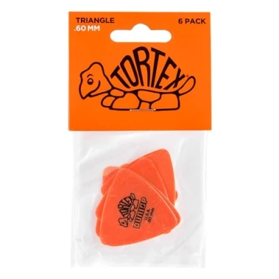 Abbildung von JIM DUNLOP Plektrum Tortex Triangel 0,60mm 6 Stück