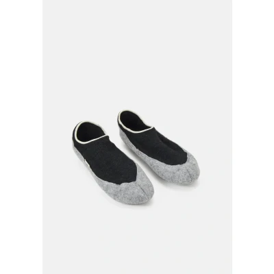 Abbildung von FALKE Damen Stoppersocken Cosyshoe W HP Wolle rutschhemmende Noppen 1 Paar, Grau (Anthracite Melange 3099), 39 40
