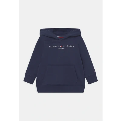 Abbildung von Tommy Hilfiger Essential Hoodie Unisex Kapuzenpullover für Kinder, Größe: 74, Twilight navy