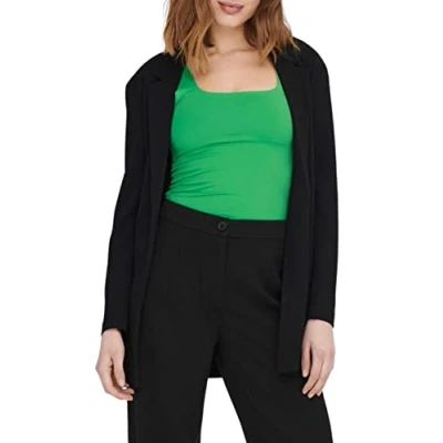Abbildung von ONLY Women&#039;s ONLEA S/L 2 Ways FIT JRS NOOS Top, Kelly Green, L