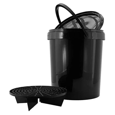 Abbildung von AUTO STYLE Autowascheimer 15L Schwarz + Deckel Grit/Seib
