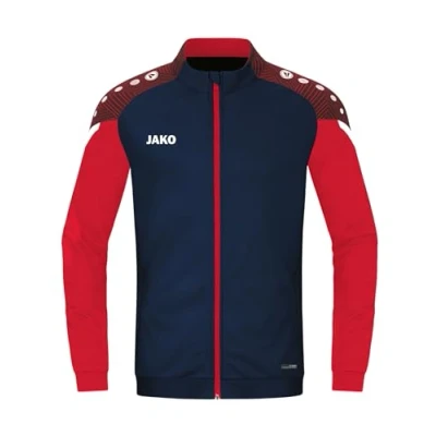 Abbildung von JAKO Kinder Polyesterjacke Performance, Marine/Rot, 152