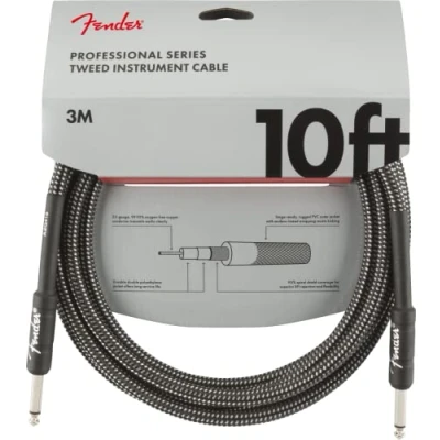Abbildung von Fender Kabel Professional Series, 3m gray tweed