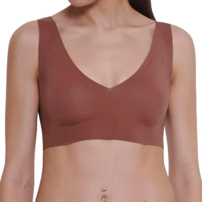Abbildung von Sloggi Bralette Bustier, Damen, Größe: Small, Burnt henna