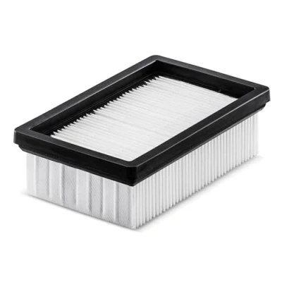 Abbildung von Kärcher Original Flachfaltenfilter KFI 4440 für Nass /Trockensauger, langanhaltende Saugleistung beim Saugen von Feinstaub während Renovierungsarbeiten und der Arbeit mit Elektrowerkzeugen