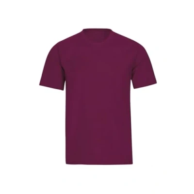 Abbildung von Trigema Herren T Shirt aus Baumwolle 637202, Sangria, L
