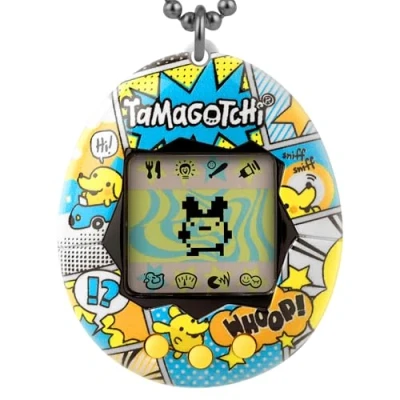 Abbildung von Bandai Tamagotchi Original Pochitchi Comic Book Elektronisches virtuelles Tier mit Farbdisplay, 3 Tasten und Spielen Interaktives auf Deutsch 42976