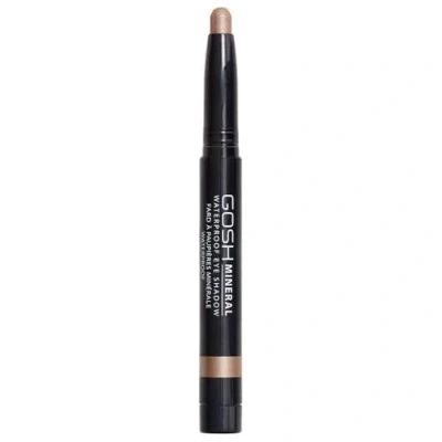 Abbildung von GOSH Mineral Waterproof Eye Shadow I drehbarer Lidschatten Stift mit cremiger Textur für einfaches Auftragen und intensives Farbergebnis wasserfest, langanhaltend &amp; parfümfrei 009 Rose