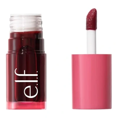 Abbildung von e.l.f. Sheer For It Blush Tint, vielseitiger Lippen und Wangen für einen natürlichen, langanhaltenden Farbkick, vegan tierversuchsfrei, Left On Red