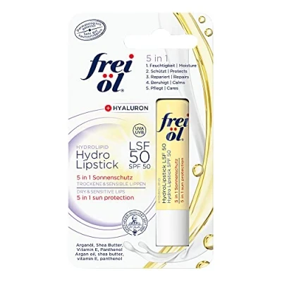 Abbildung von frei öl HydroLipstick LSF 50 Lippenpflege mit Hyaluron &amp; 5 in 1 Sonnenschutz, 4.5 g