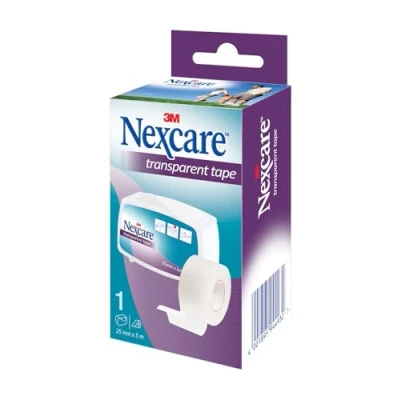 Abbildung von Nexcare N1540 1D Transparentes Fixierpflaster, latexfrei, 25 mm x 5 m