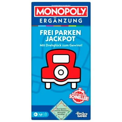 Abbildung von Monopoly ERGÄNZUNG Frei Parken Jackpot (zum Spielen Wird das Klassische benötigt) Deutsche Fassung